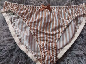 Striped Panty with Bow