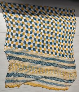 Yellow Printed Kurta Set with Dupatta