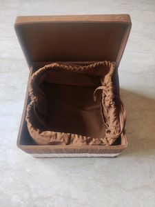 Designer Handmade Jute And Cloth Box