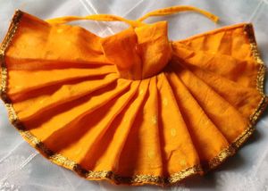Orange Krishna Dress