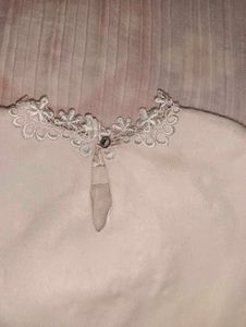 Vintage Embellished Collar Top