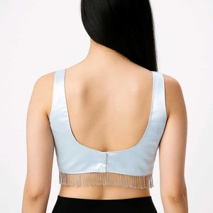 Satin White Blouse(Buy IN combo)
