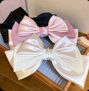 Satin Bow Clip