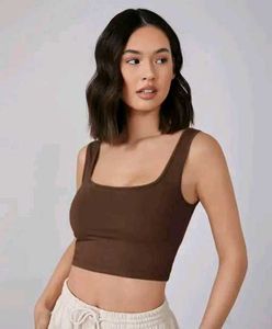 Brown Tank Top