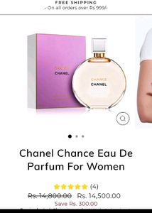 Chanel Chance Perfume With Box