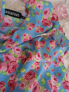 Floral Ruffle Cami Top