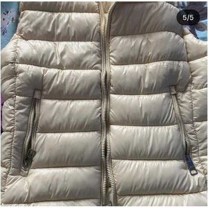 Original Mango Beige Padded Jacket