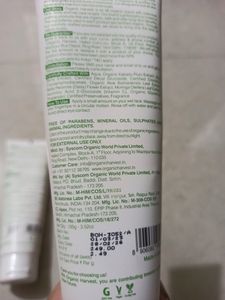 Organic Harvest Serum N Face wash Combo