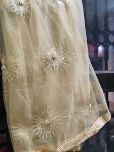 Embellished Tulle Fabric