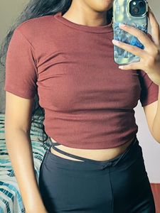 Brown Tee