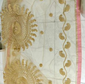 Gold Embroidered Dupatta