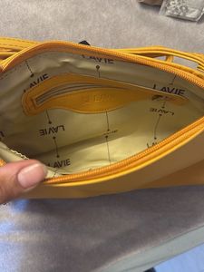 Lavie Mustard Crossbody Bag