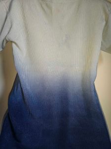 Defective piece Floral Embroidered Top