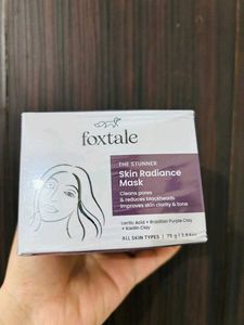 Brand New Foxtale Stunner Skin Radiance Clay Mask