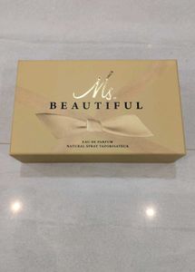 Ms. Beautiful Perfume Edp Set - New in Box!