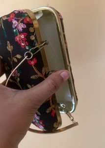 self made punjabbi hand cluch 💕