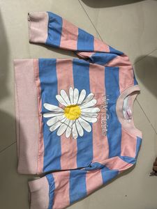Cute Flower Girl's Top