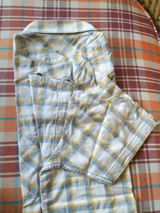 Mufti Plaid Button Down Shirt - XL