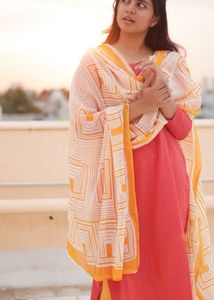 Pink kurta set