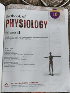 Textbook of Physiology - A.K. Jain, Vol. II