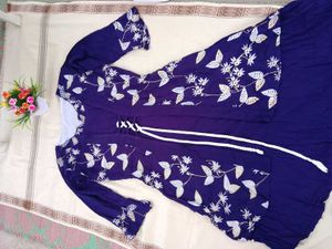Floral Embroidered Cardigan Dress