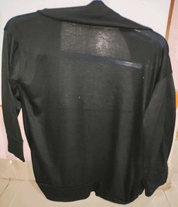 Sleek Black Shrug