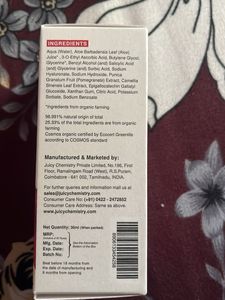 Juicy Chemistry Vitamin C Serum