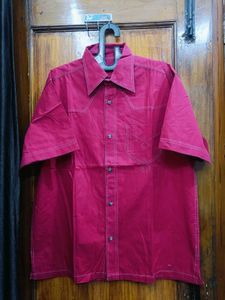 🇳🇿💫♥️ Imported Red Short Sleeve Shirt