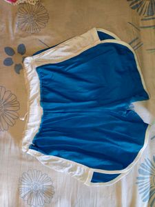Blue &amp; White  Shorts