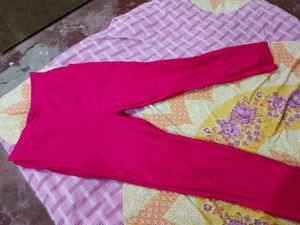 Libas Women Floral Yoke Design Kurta with Trousers