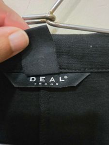 Black Waistcoat/ Crop Jacket