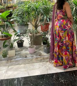 🔥 Purple Designer Dress With Duppata 🔥