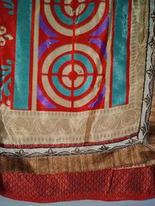 Multicolored Saree