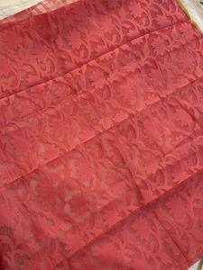 🌸 Rose Blush Luxe – Premium Designer Net Fabric ✨