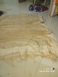 Heavy Pearl Work Dupatta Net Tissue Material