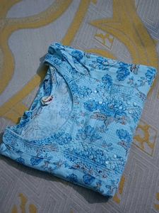 Floral Print Kurta