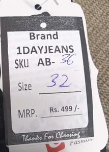 AB36 Size-32 (Sale) Latest Ladies high waist Jeans
