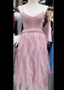 Pink Tulle Party Dress