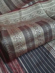 Elegant Striped Saree