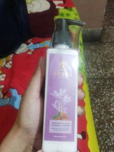 Khadi Almond & Saffron Lotion