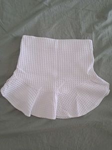 Cute Zara White Skirt