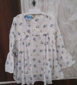 Umbrella Cut Top with ☂️Cut Sleeves