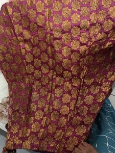 Floral Dupatta with Embellishments