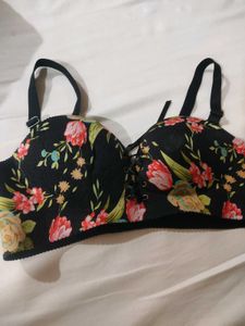 Floral Bra