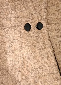 Cozy Button-Up Textured Coat