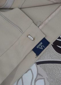 Tailored Beige Trousers