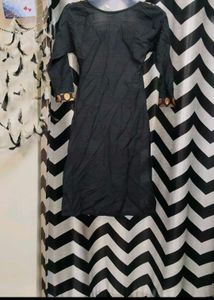 Elegant Black Kurti