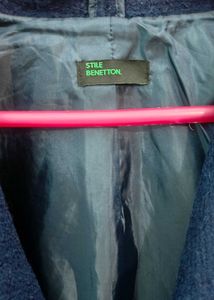 BENETTON Blue Coat
