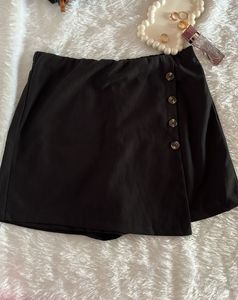 Cute Black Skort