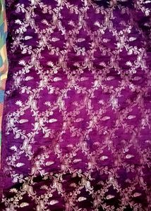 Vintage Pure Banarasi Silk Wth Silver Work Dupatta